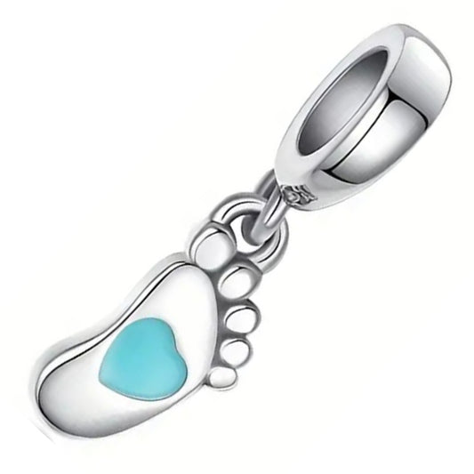 925 Sterling Silver Baby Boy Charm