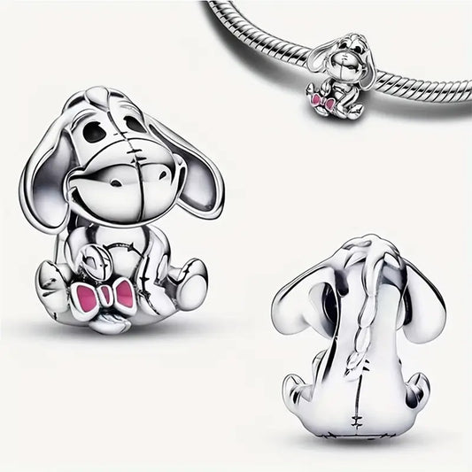 925 Sterling Silver Eeyore Disney Charm