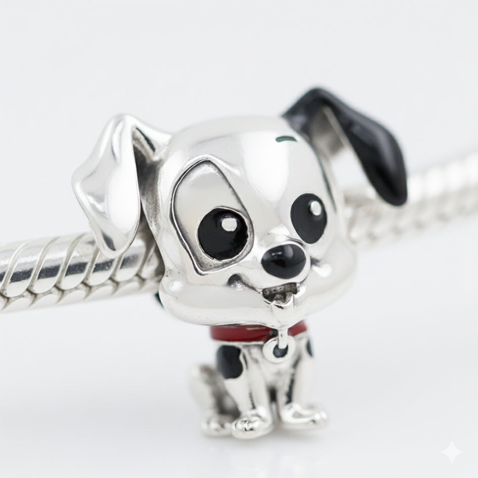 925 Sterling Silver Disney Dog Charm