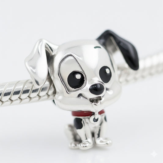 925 Sterling Silver Disney Dog Charm