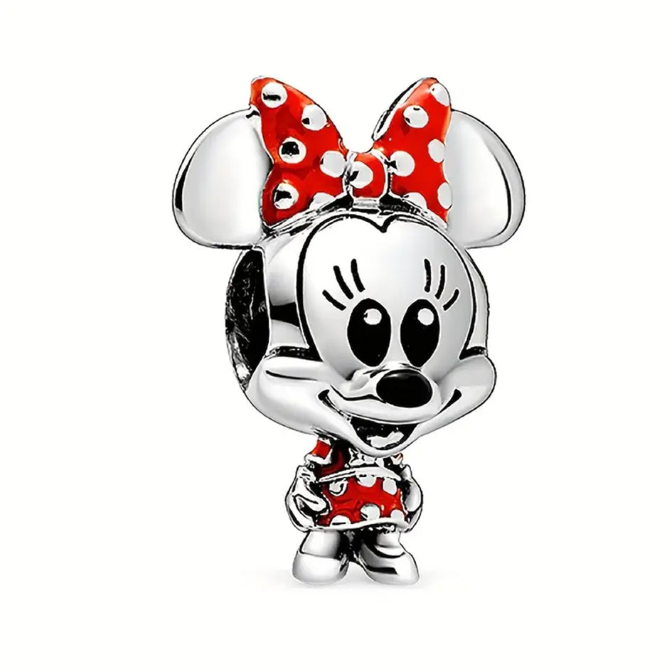 925 Sterling Silver Disney Minnie Mouse Charm