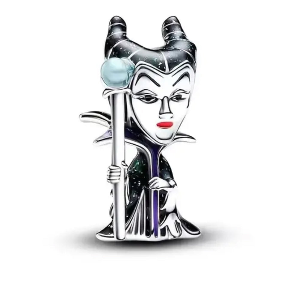 925 Sterling Silver Disney Maleficent Charm