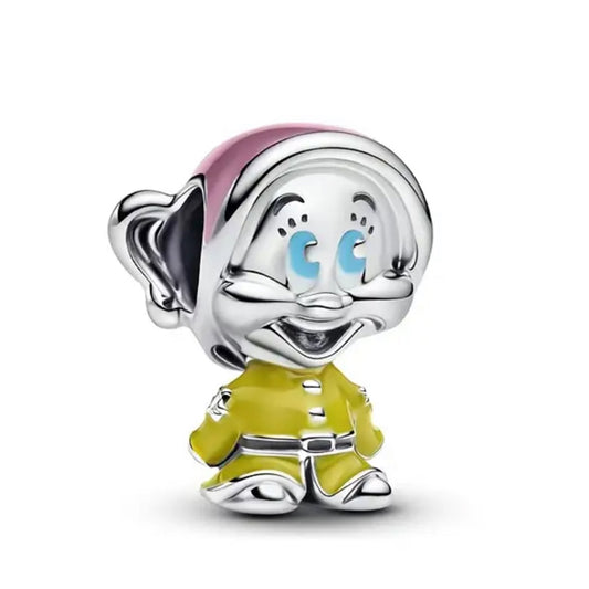 925 Sterling Silver Disney Dopey Dwarf Charm