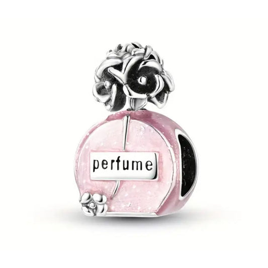 Pink Perfume Bottle Charm
