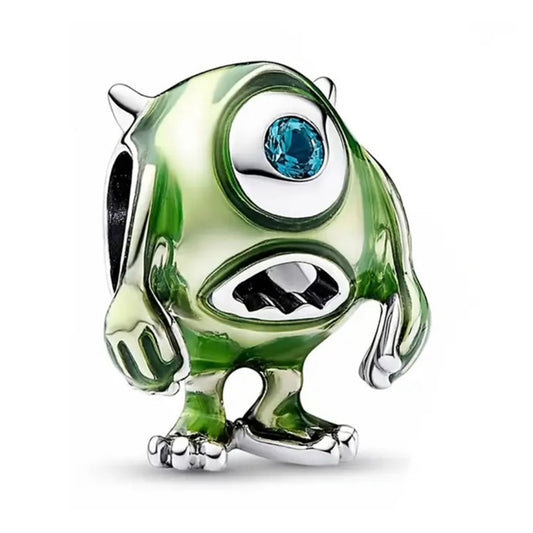 925 Sterling Silver Disney Mike Wazowski Monsters Inc Charm