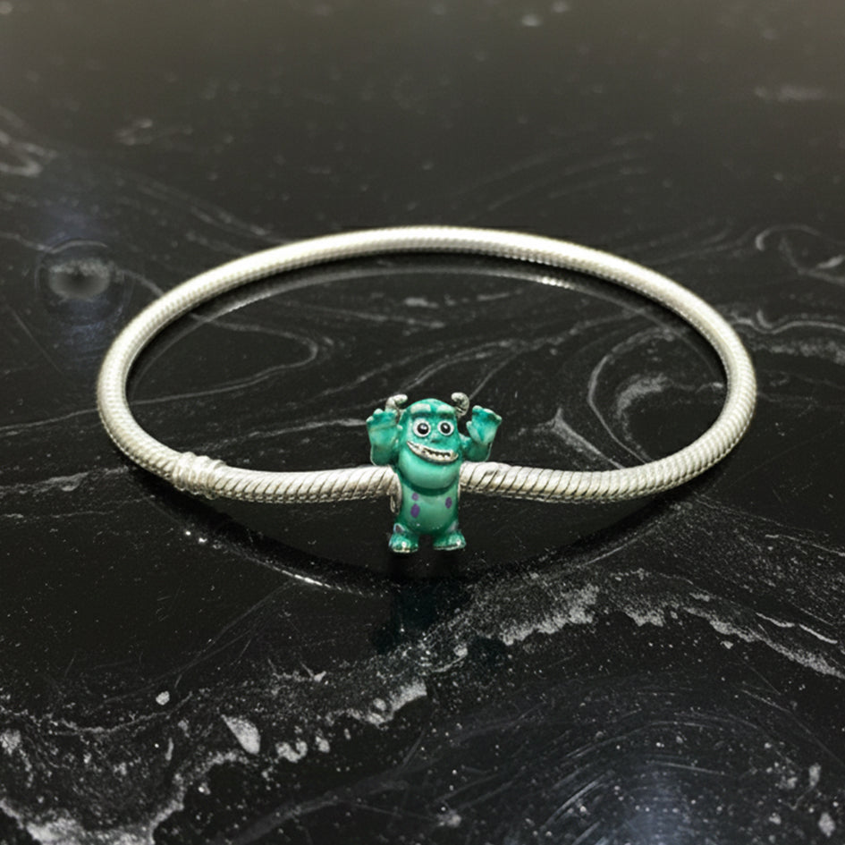 925 Sterling Silver Monsters Inc Sulley Charm