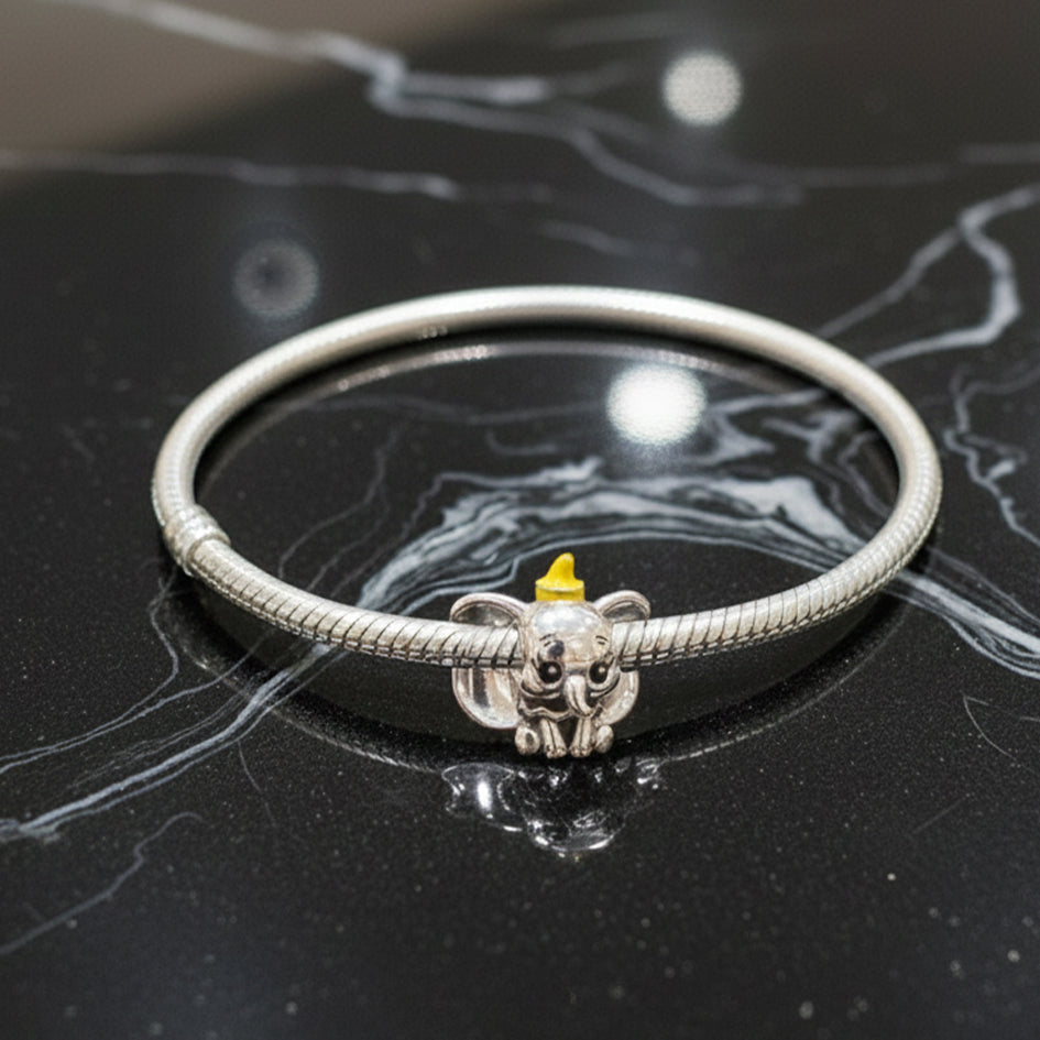 925 Sterling Silver Disney Dumbo Charm
