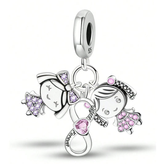 Silver Sisters Unlimited Charm