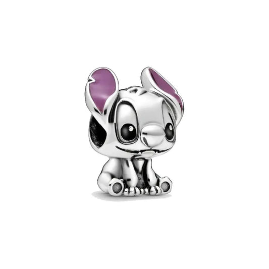 925 Sterling Silver Stitch Charm